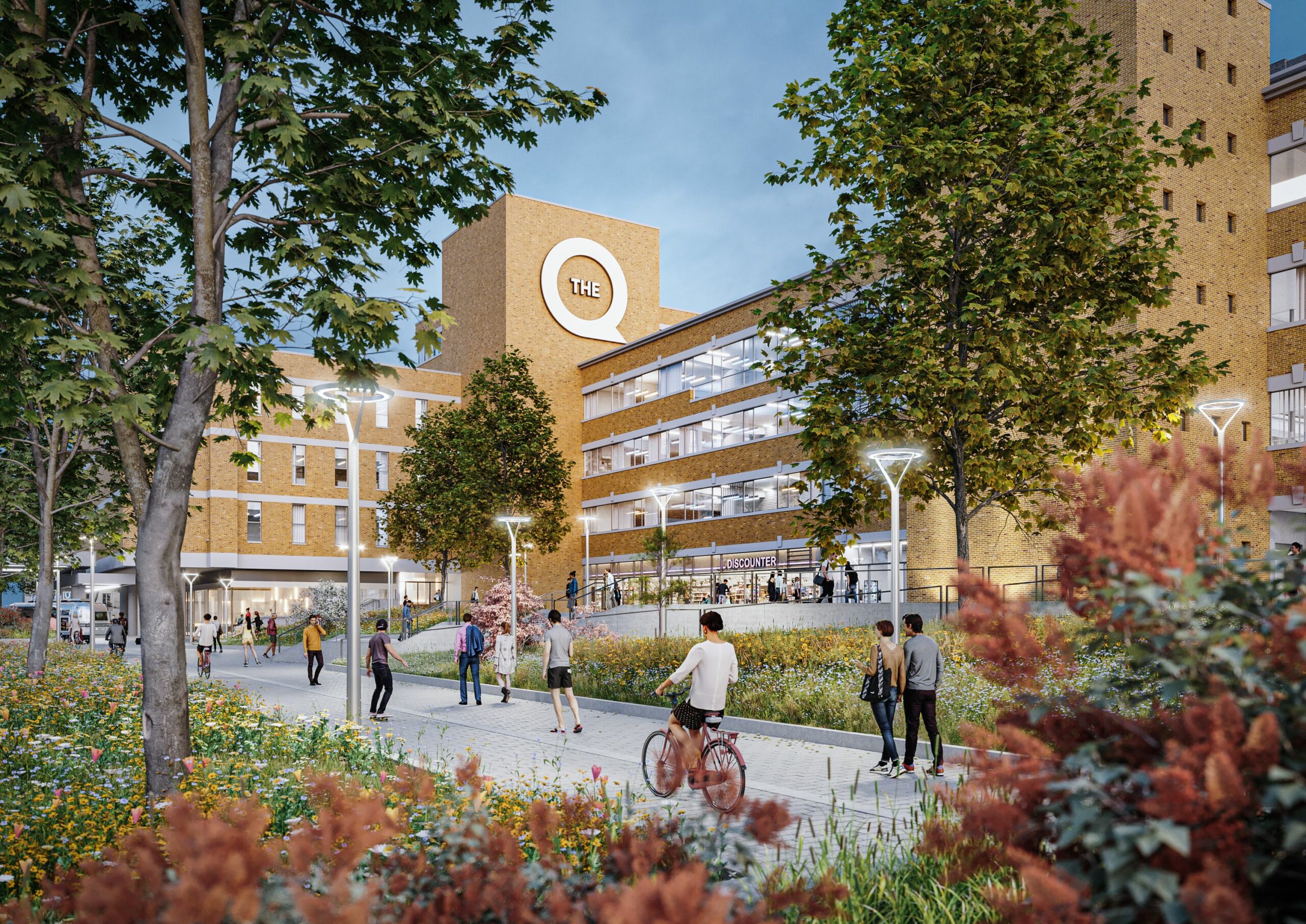 3 Drohne Close Up Vorplatz